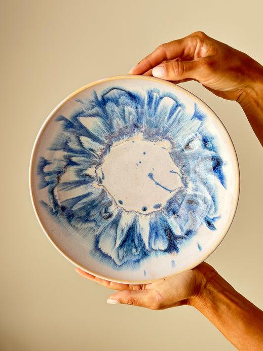 Blue Swirl Bowl medium