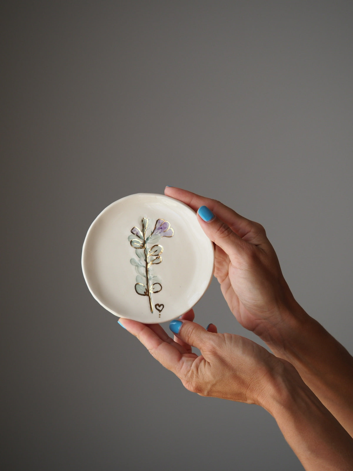 Abu Dhabi Flower Jewellery Dish / Coaster