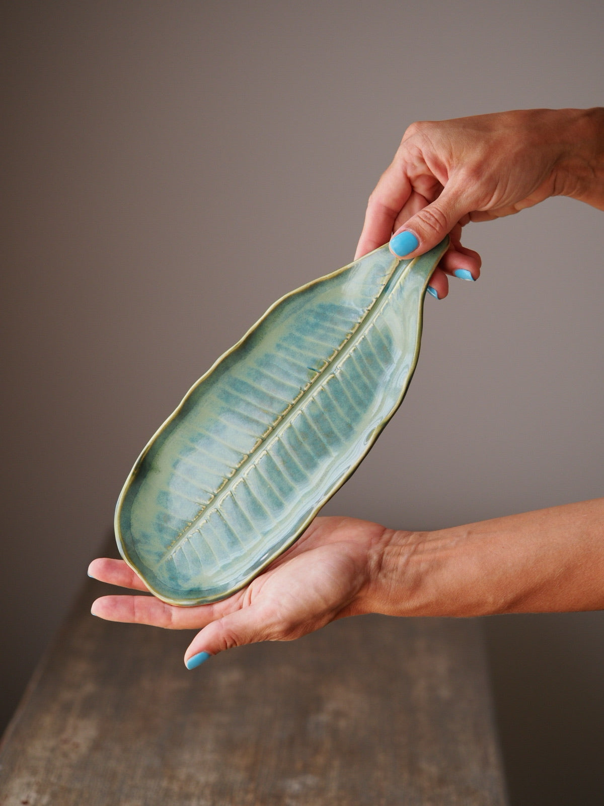 Frangipani Leaf Platter