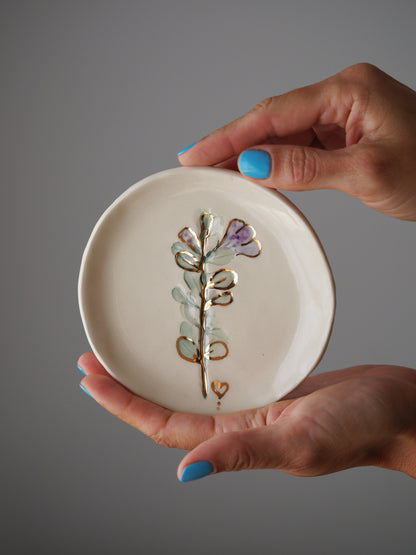 Abu Dhabi Flower Jewellery Dish / Coaster