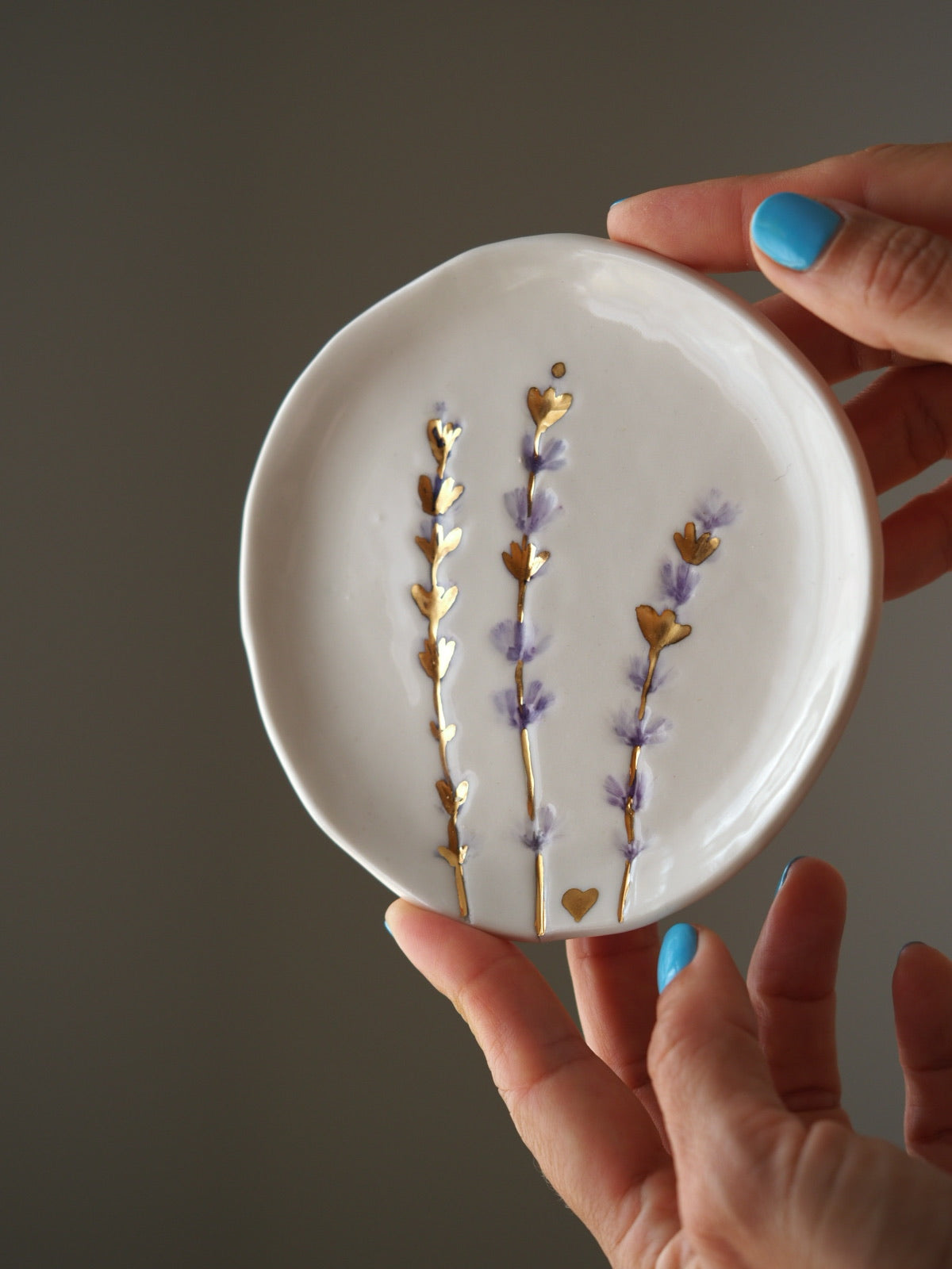 Lebanon Lavender Jewellery Dish / Coaster