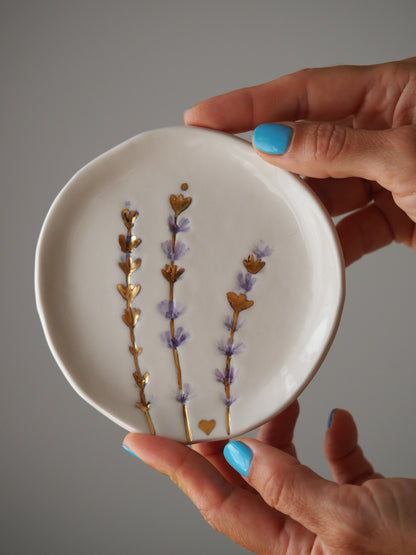 Lebanon Lavender Jewellery Dish / Coaster