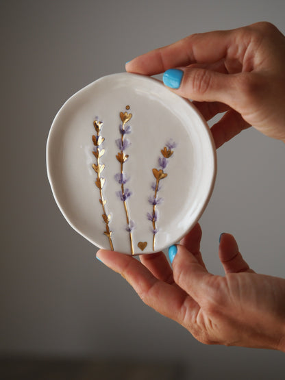 Lebanon Lavender Jewellery Dish / Coaster