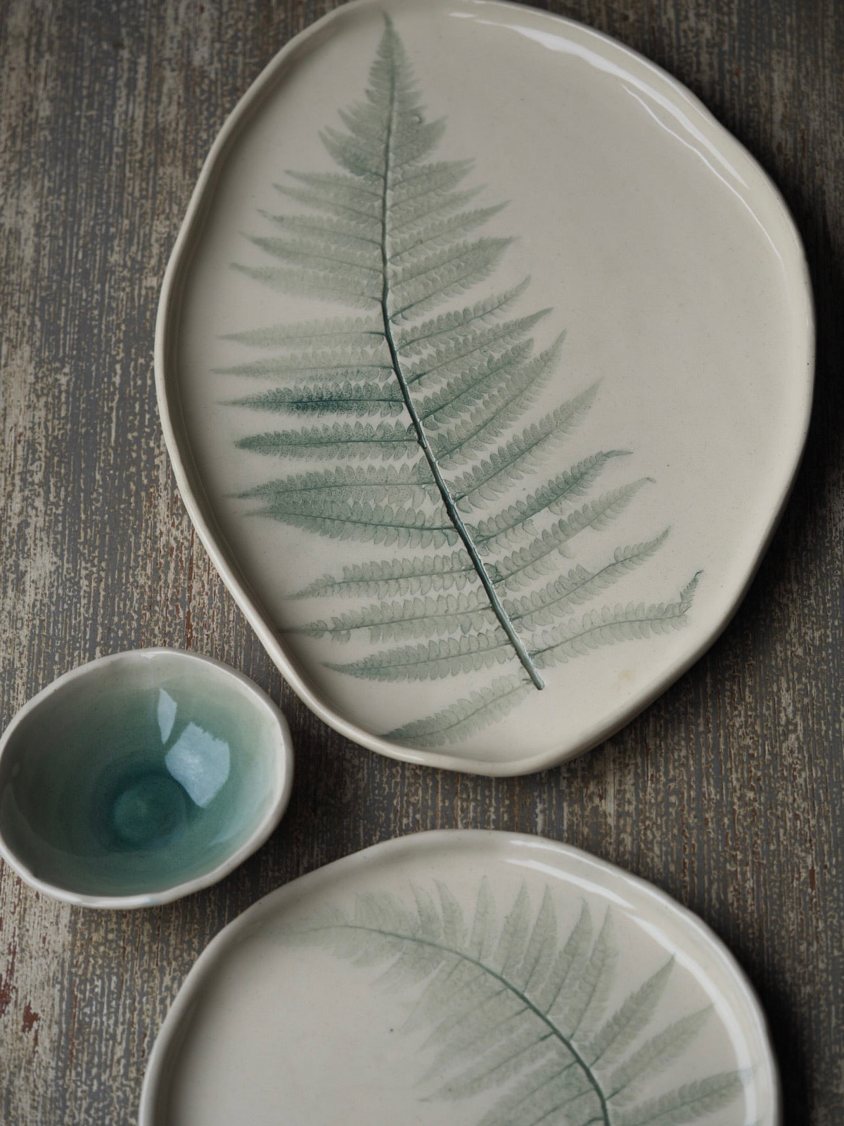 Fern From Paul & Gabi's Garden Platter Set